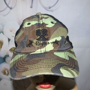 20 X Ropes Hat Cowboy Rope Company Camo Baseball Cap RARE